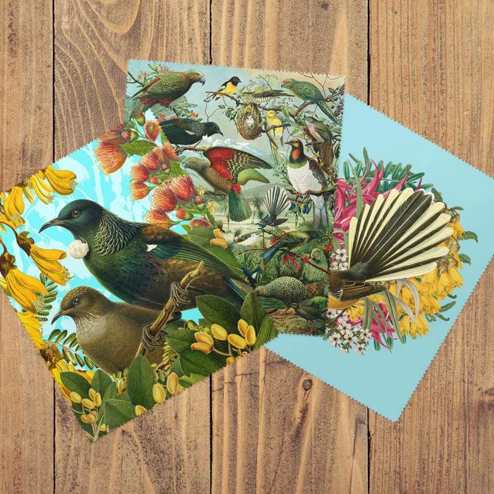 Set of 3 Botanical Collection Lens Cloths