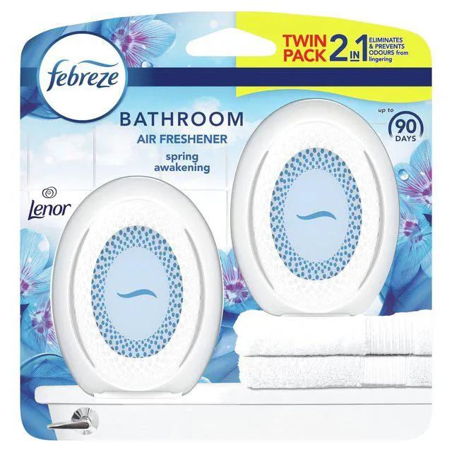 Febreze Bathroom Air Freshener Lenor Spring Awakening 2 per pack