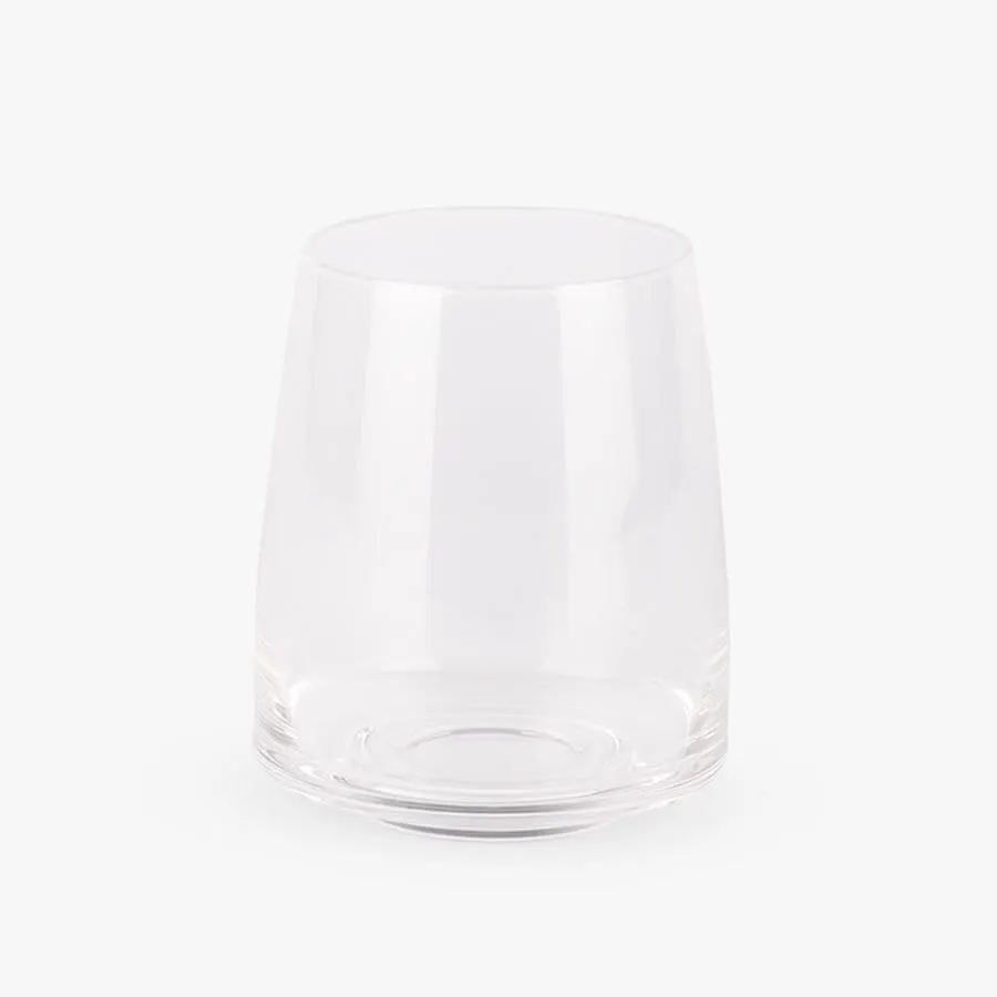 Copo baixo transparente d8cm MINIMAL