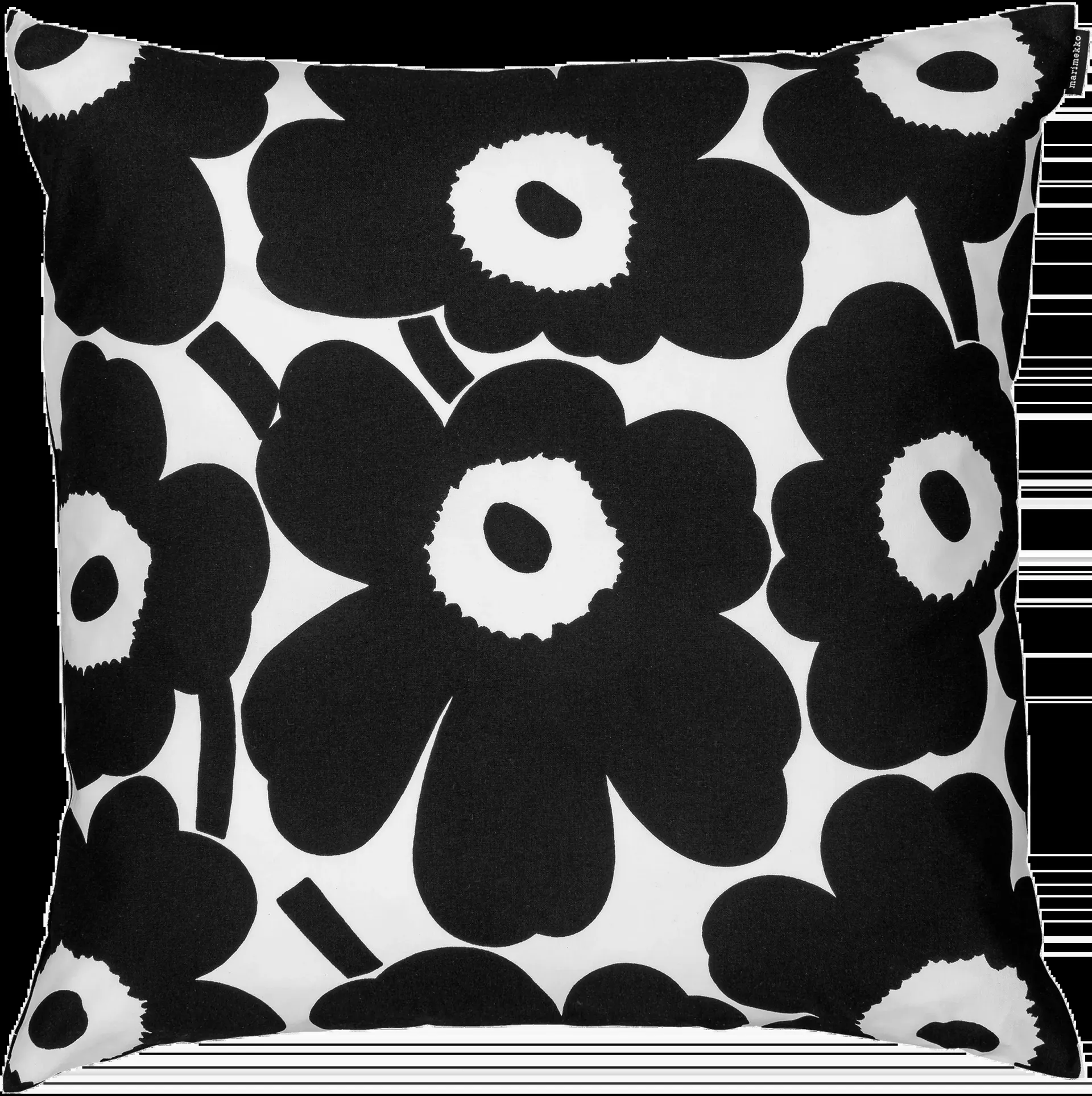 Marimekko Pieni Unikko tyynynpäällinen 50x50cm musta
