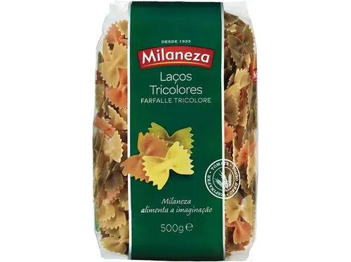 farfalle milaneza tricolore 500g