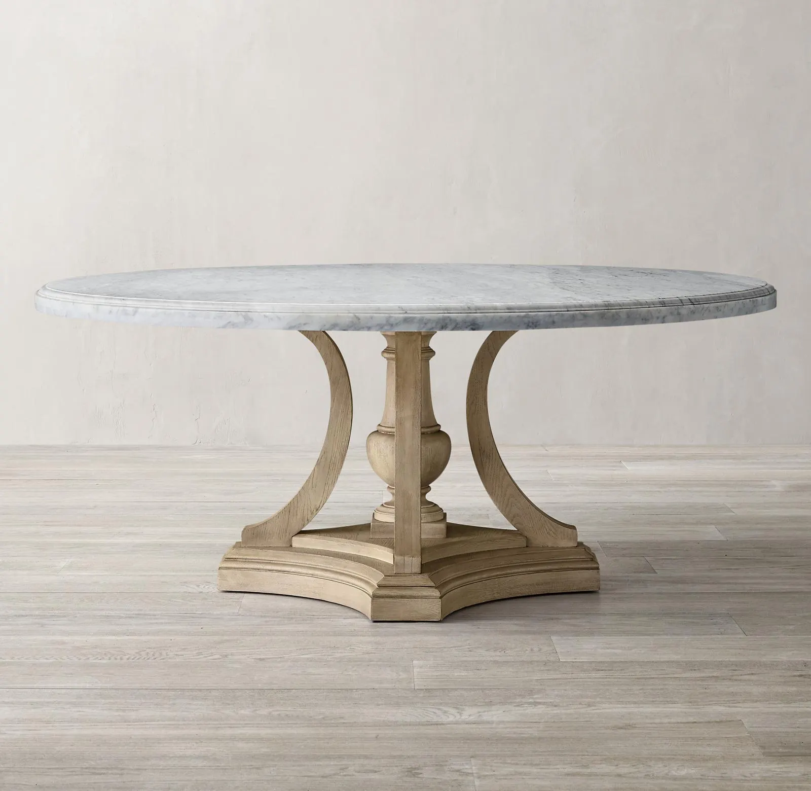 St. James Marble Round Dining Table