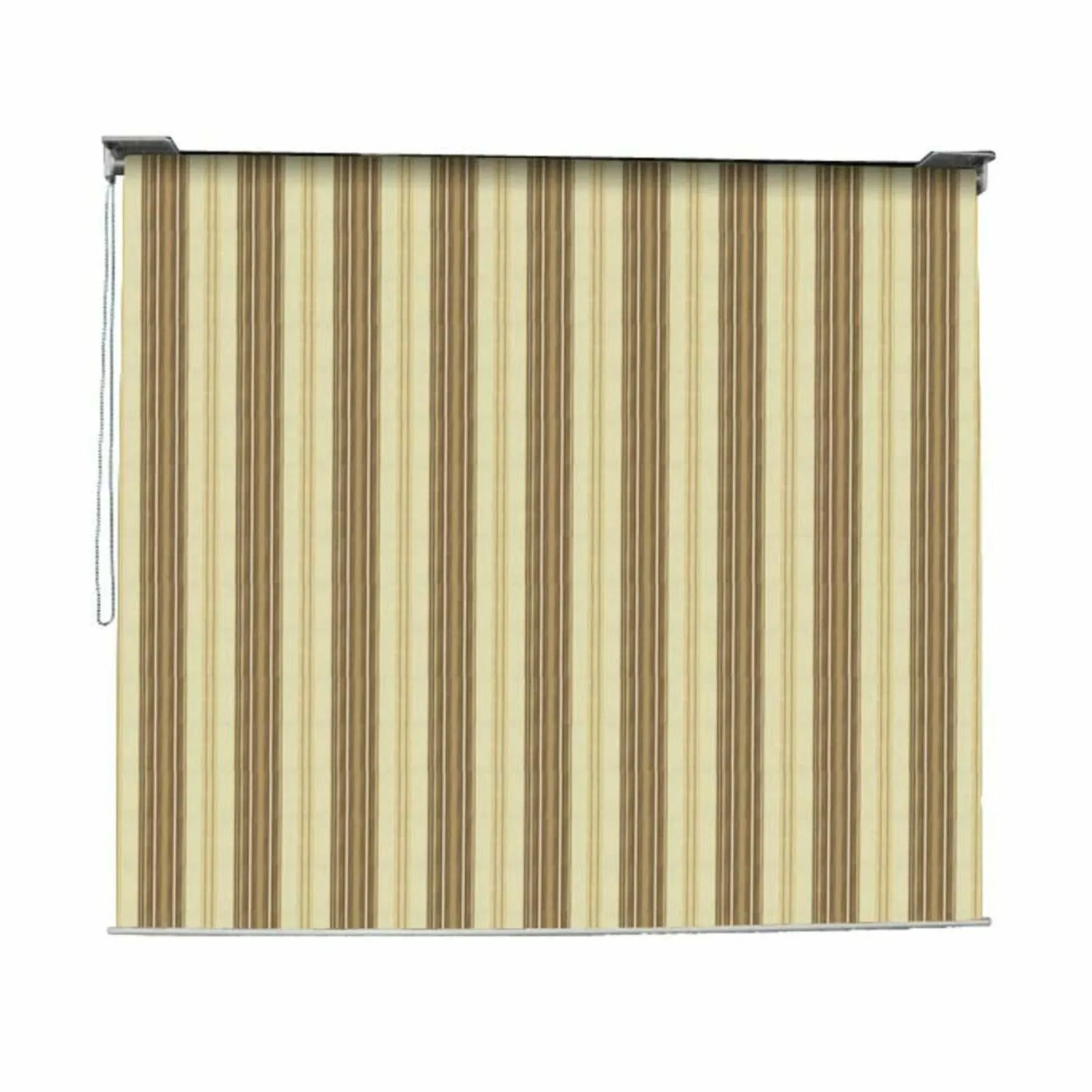 Tenda da sole Mykonos a caduta con catenella colore beige e marrone