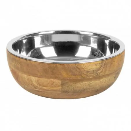 GAMELLE EN BOIS 22X8CM