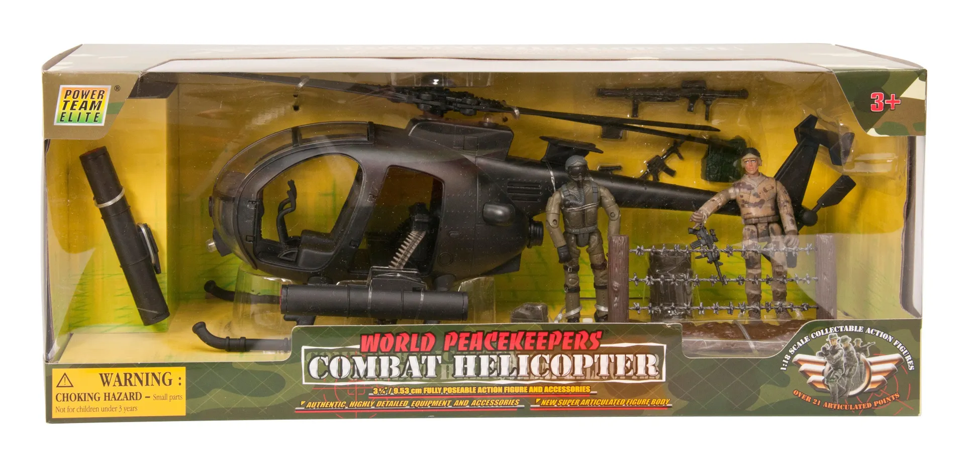 WORLD PEACEKEEPERS COMBAT HELICOPTER