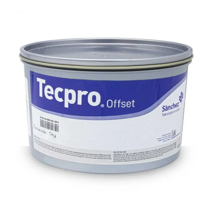 TINTA P/OFFSET SANCHEZ 6OFF1-1 BLANCO OPACO 1 KG. LATA