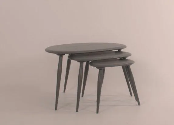 Pebble Nest Of Tables Warm Grey
