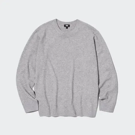 100% Cashmere Crew Neck Jumper