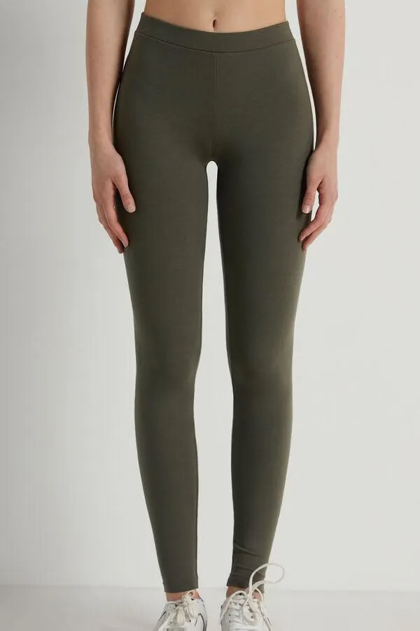 Leggings Basic in Cotone