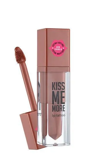 Kiss Me More Yüksek Pigmentli & Mat Bitişli Nemlendirici Likit Ruj