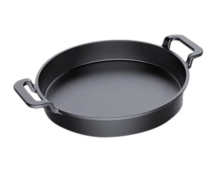 Tarrington House Sartén grill, hierro fundido, Ø 30 x 5 cm, con asas, negra