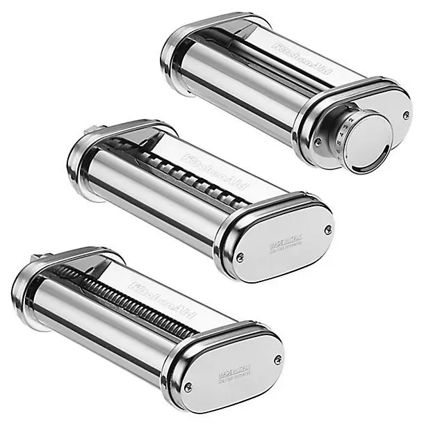 KitchenAid 3-Piece Pasta Roller and Cutter Set Attachment 5KSMPRA