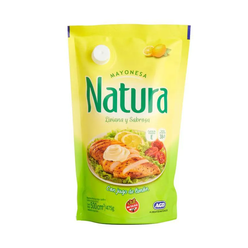 Mayonesa Natura 475 g.