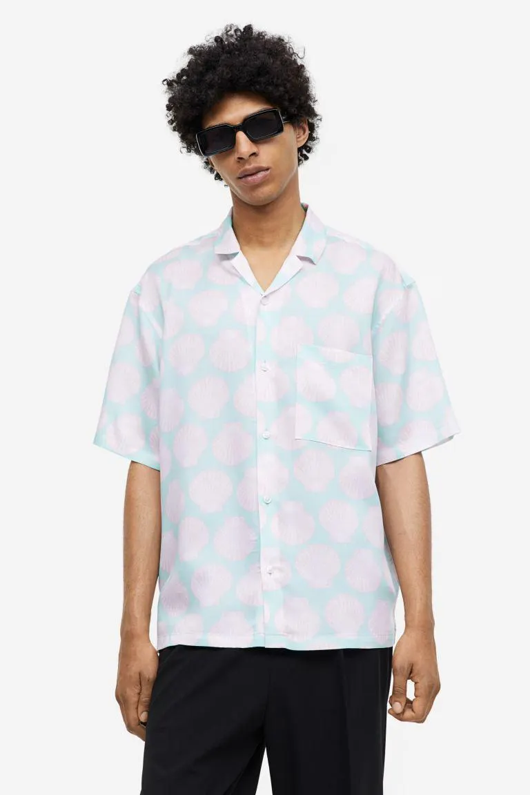 Modaali-laakakauluspaita Relaxed Fit