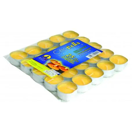 T-LIGHT CITRONELLA 25PZ