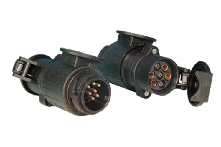 Haba adapter van 13 polige Jaeger naar 7-polige Multicon