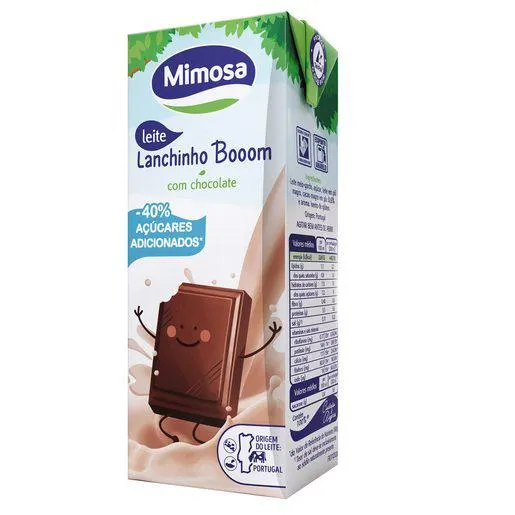 MIMOSA Leite Com Chocolate Bem Essencial 200 ml