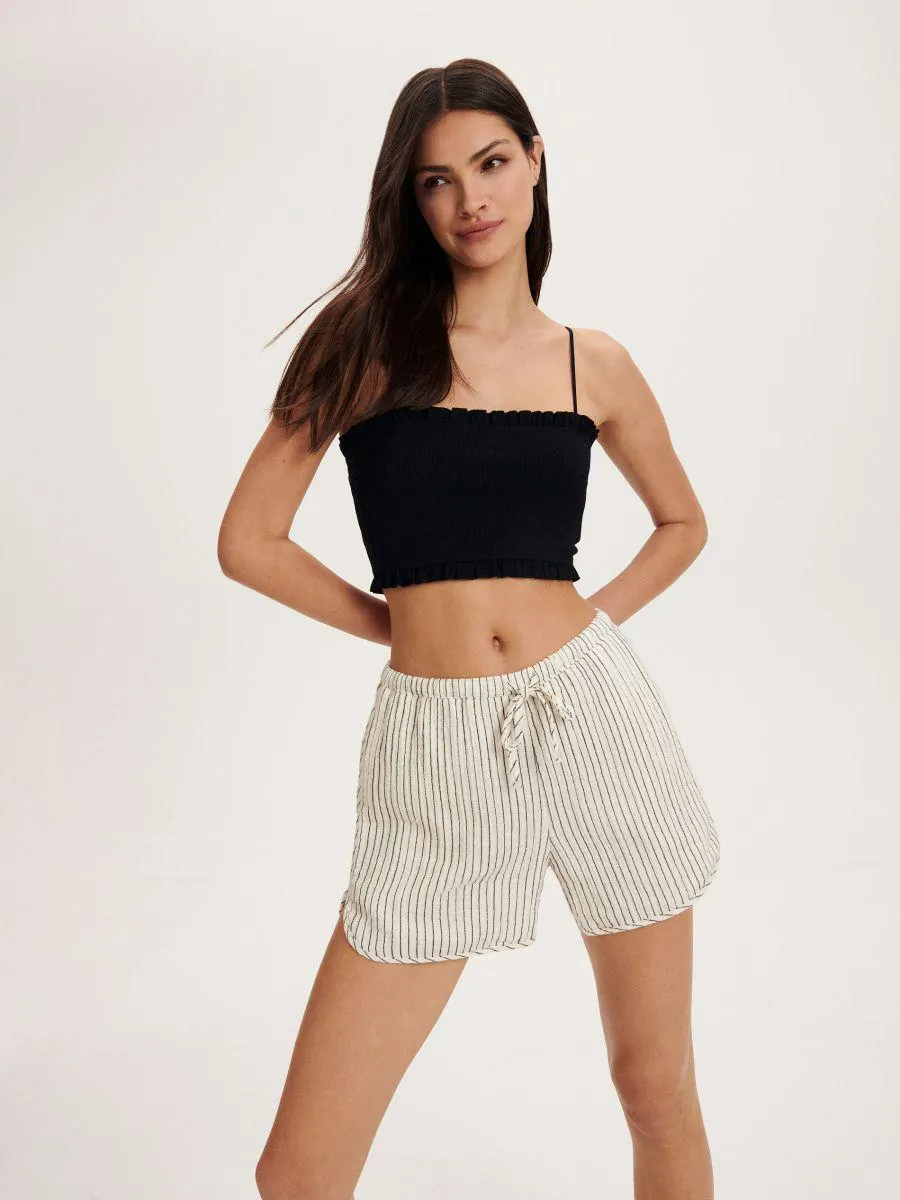 Spagetti pántos felső