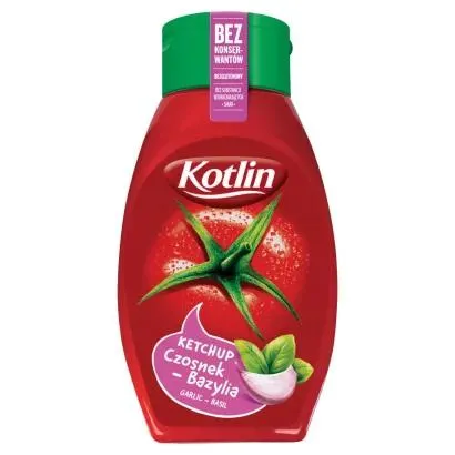 Kotlin - Ketchup czosnek-bazylia