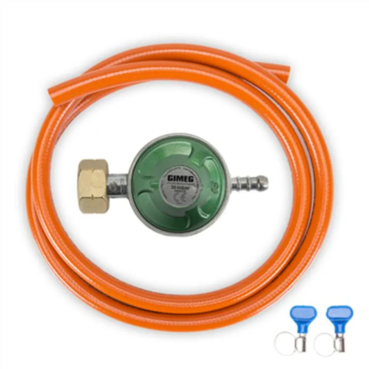 TEUN gasdrukregelaarset universeel + montagesleutel 30 mbar