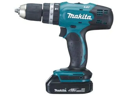 Makita DHP453A001 accu klopboorschroefmachine 18V Li-Ion + 2 accu's + lader + 101 accessoires
