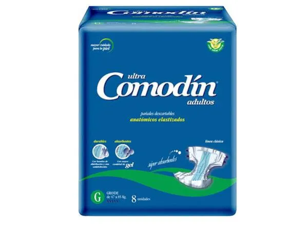 Pañales Comodin Anatomicos Unisex G