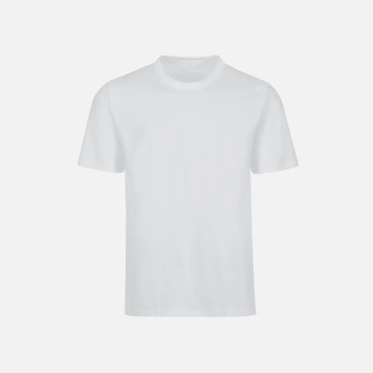 T-Shirt DELUXE Baumwolle Weiss