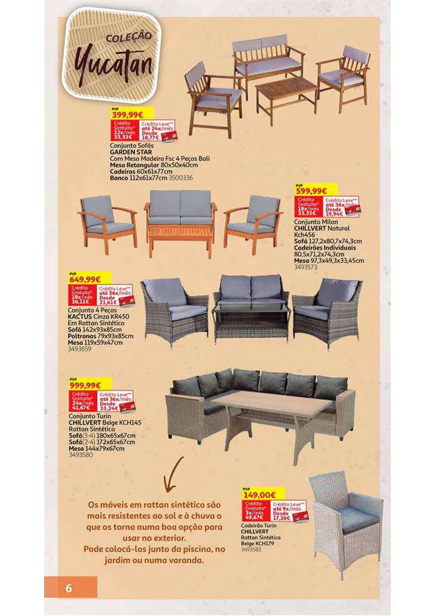 Folheto Folheto Auchan de 10 de maio até 30 de julho 2023 - Pagina 6