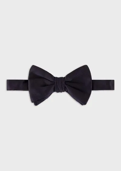 Pure silk bow tie