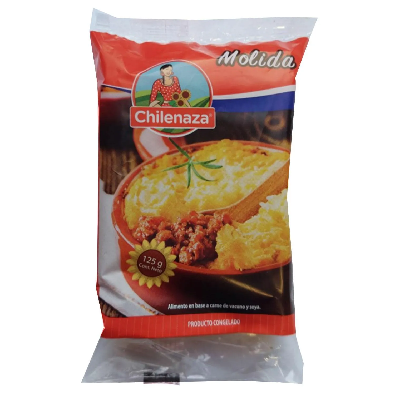 Carne molida chilenaza congelada 125 g