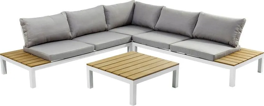 Sitzgruppe Holiday Weiß (4/tlg.)