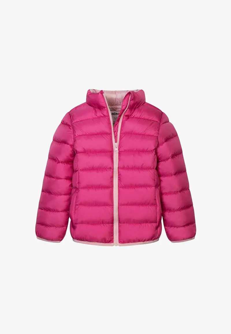 PRINTED FUNNEL NECK PUFFER - Winter jacket