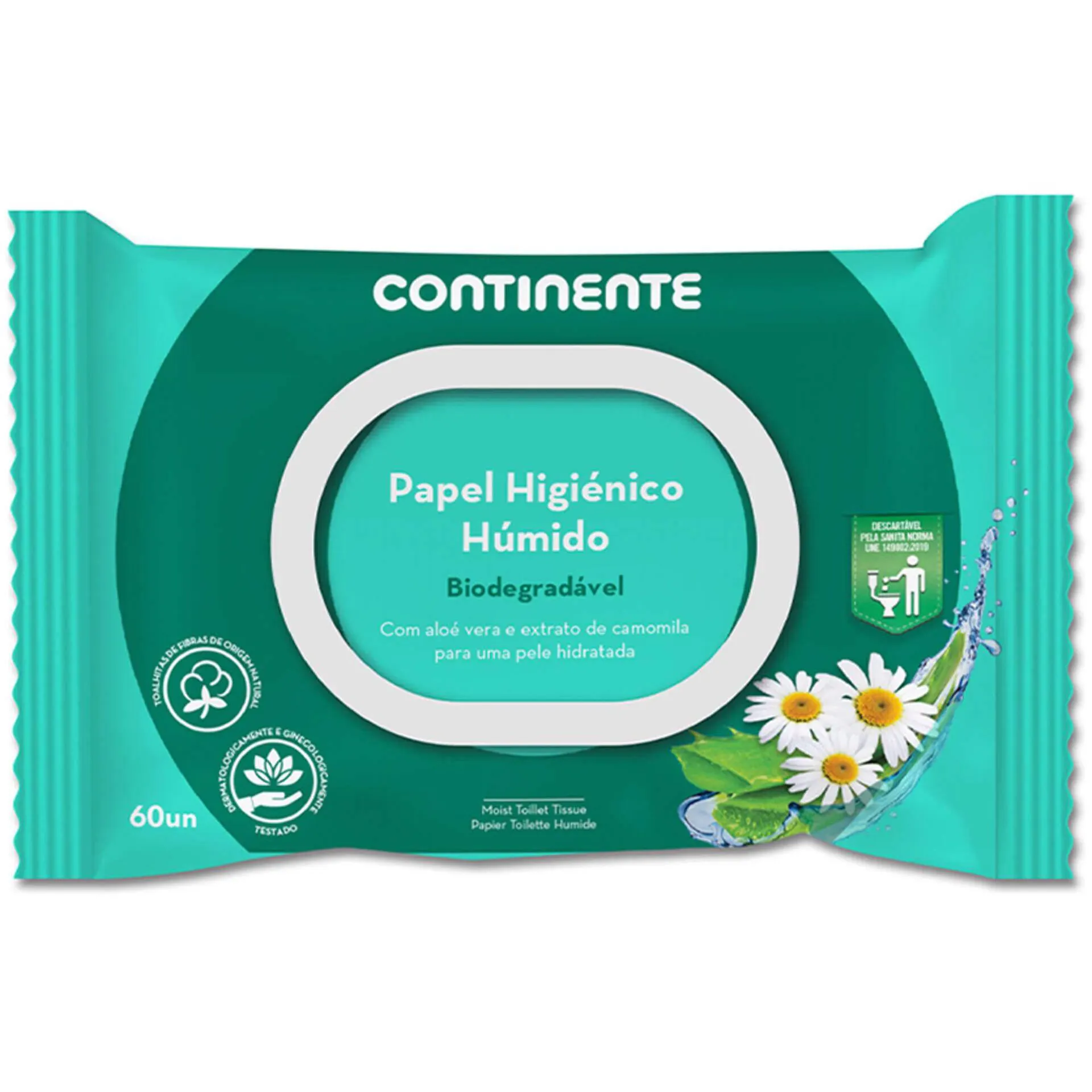 Papel Higiénico Húmido Biodegradável