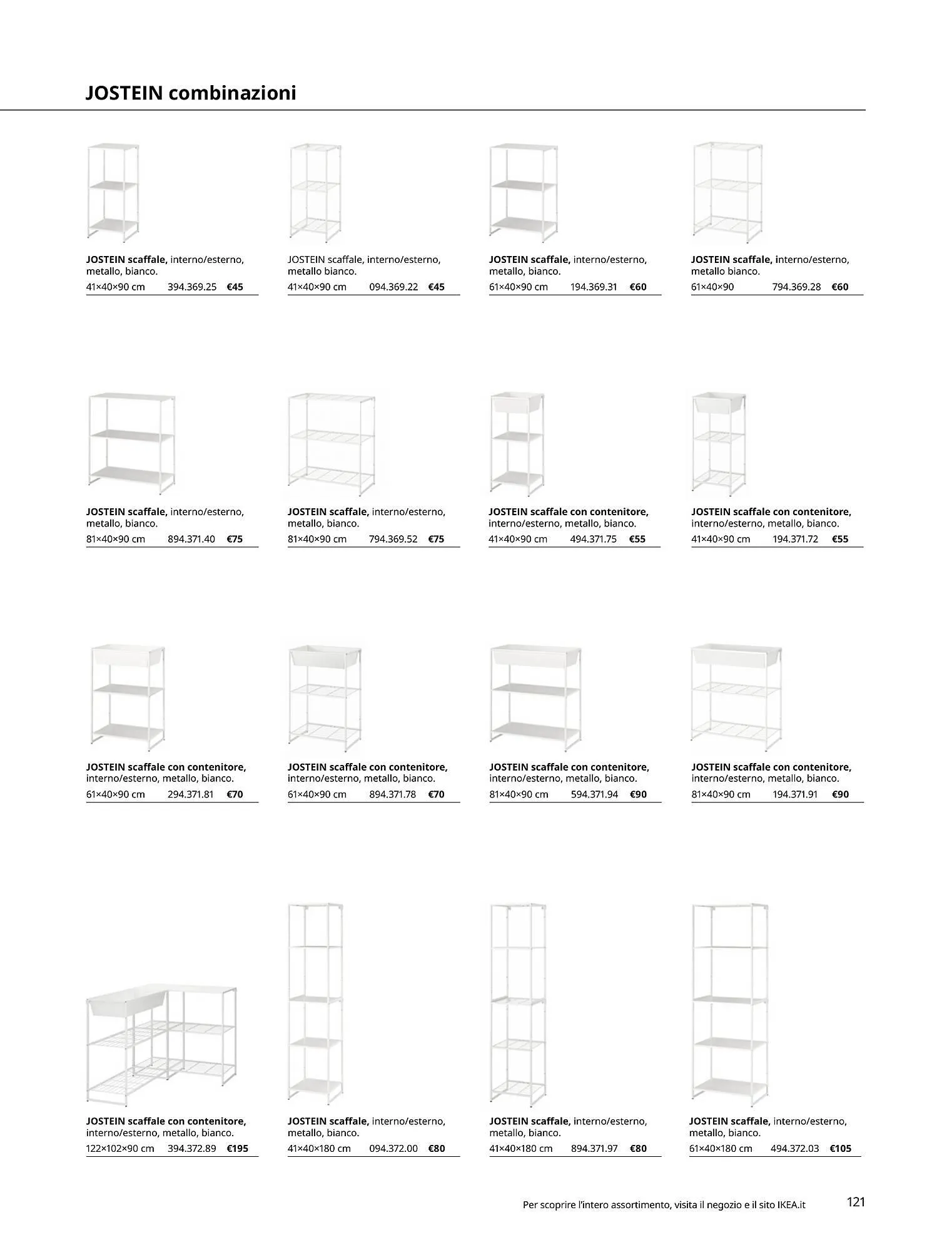 Volantino IKEA da 10 marzo a 30 settembre di 2023 - Pagina del volantino 121
