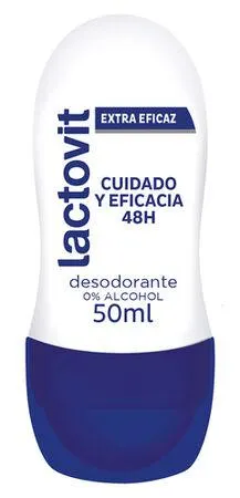 Desodorante en roll-on Lactovit 50ml sin alcohol