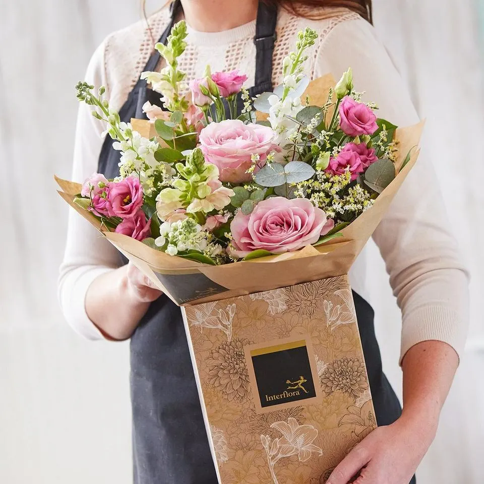 Hand-tied bouquet made with the finest flowers
