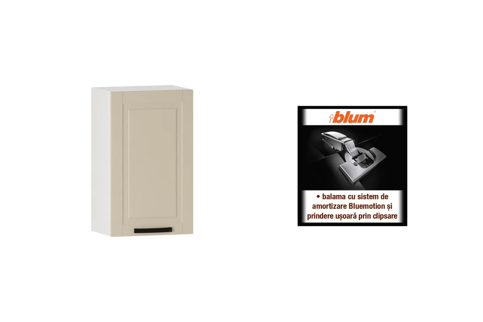 Suspendat cu ușă L45 s&d