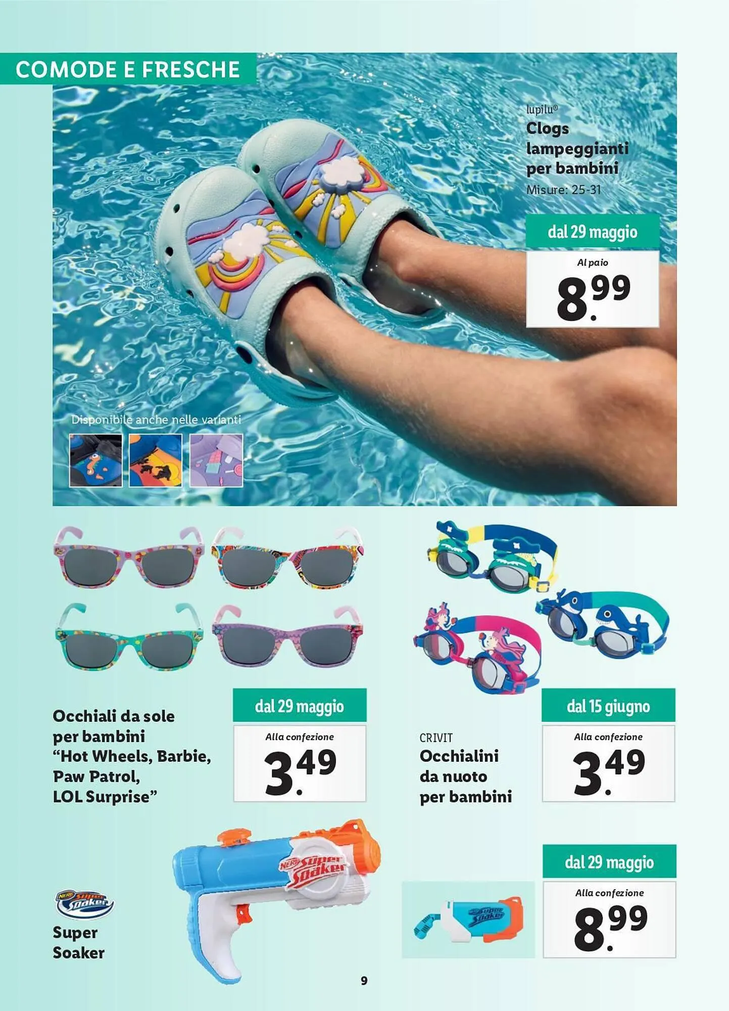 Volantino Lidl da 1 giugno a 30 luglio di 2023 - Pagina del volantino 9