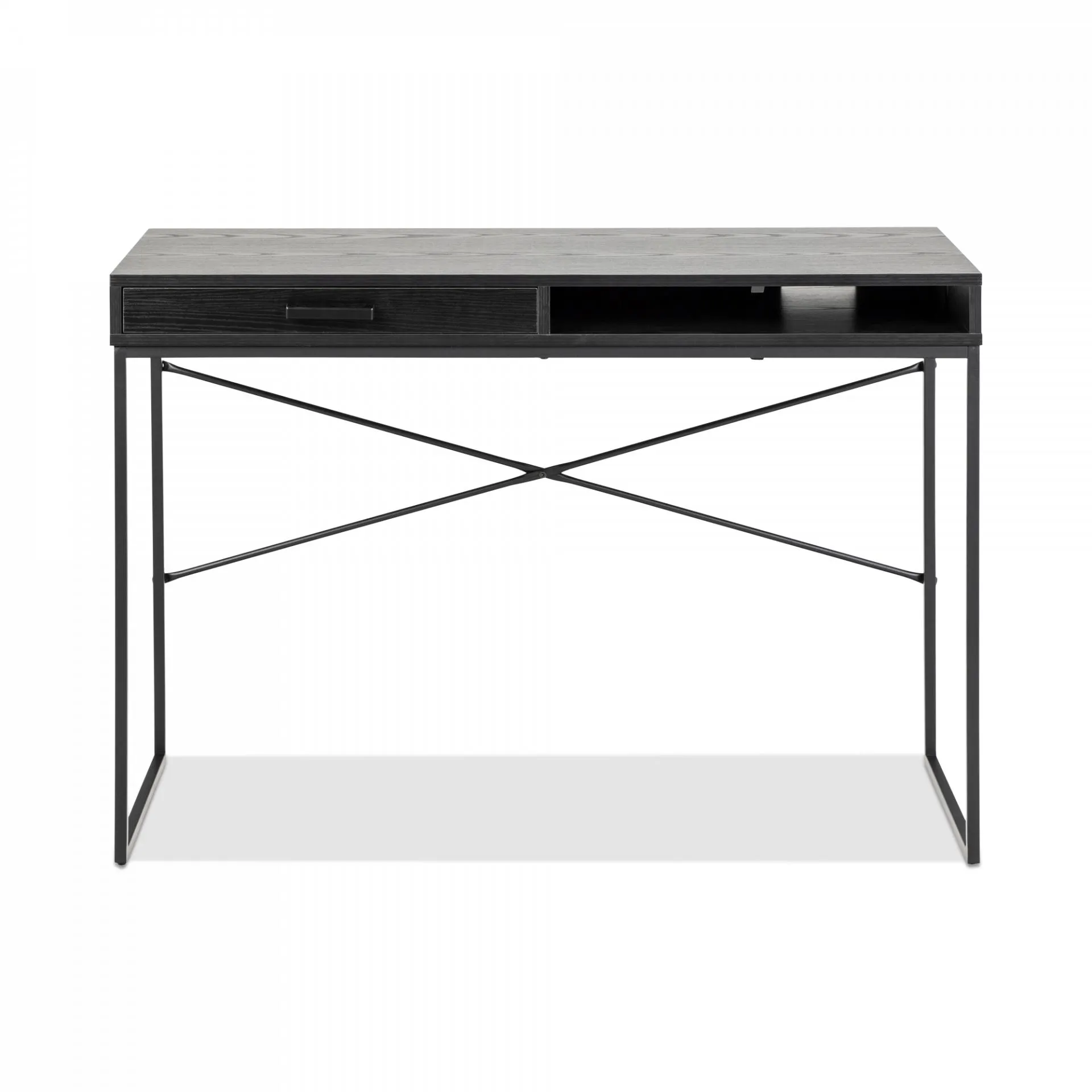 Bureau BOKSKAP Ash Black