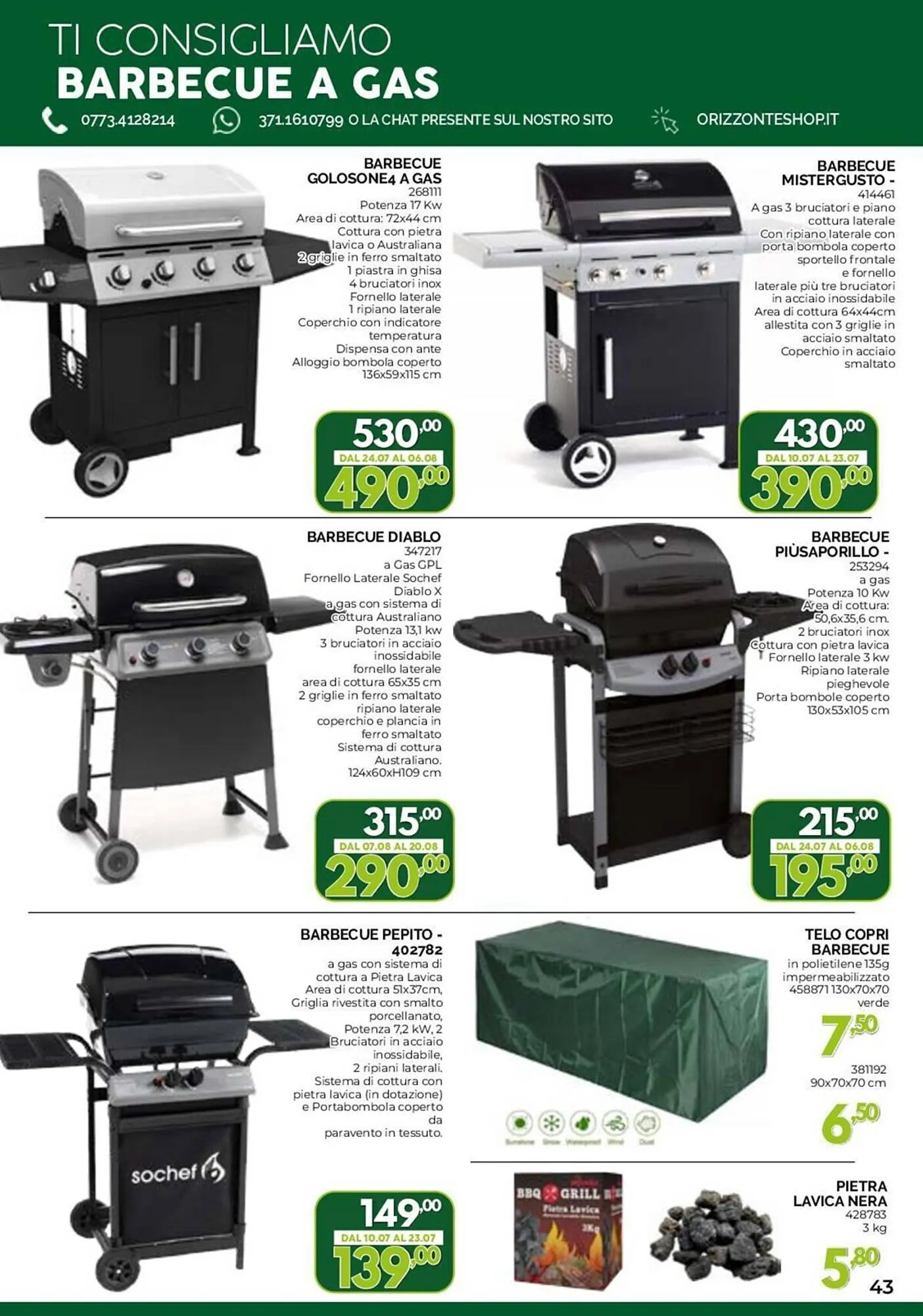 Volantino Orizzonte da 11 aprile a 1 ottobre di 2023 - Pagina del volantino 43