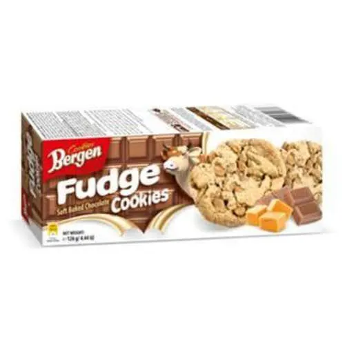 Bergen fudge keksit 126g