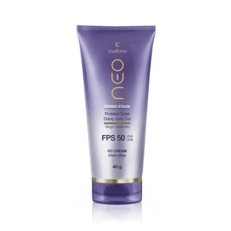 CC Cream Protetor Solar FPS50 Bege Caramelo 40g