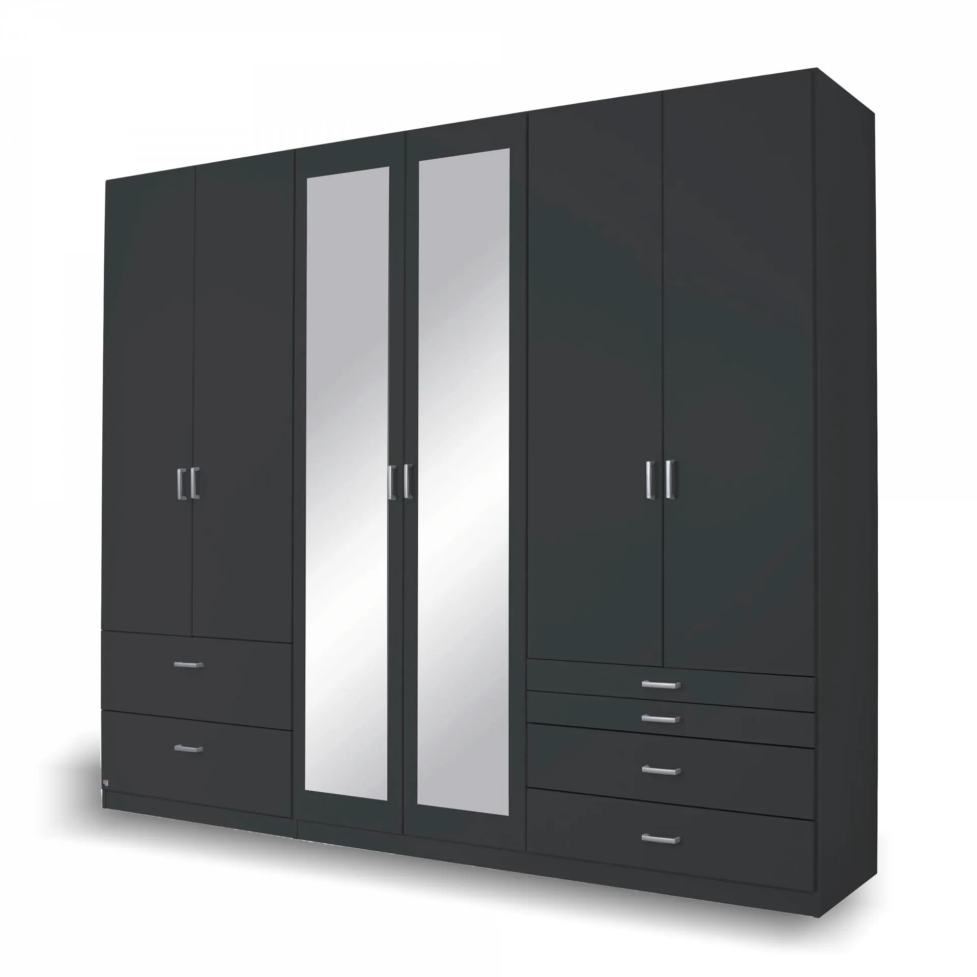 Kleerkast CRONUS Grijs-Metallic