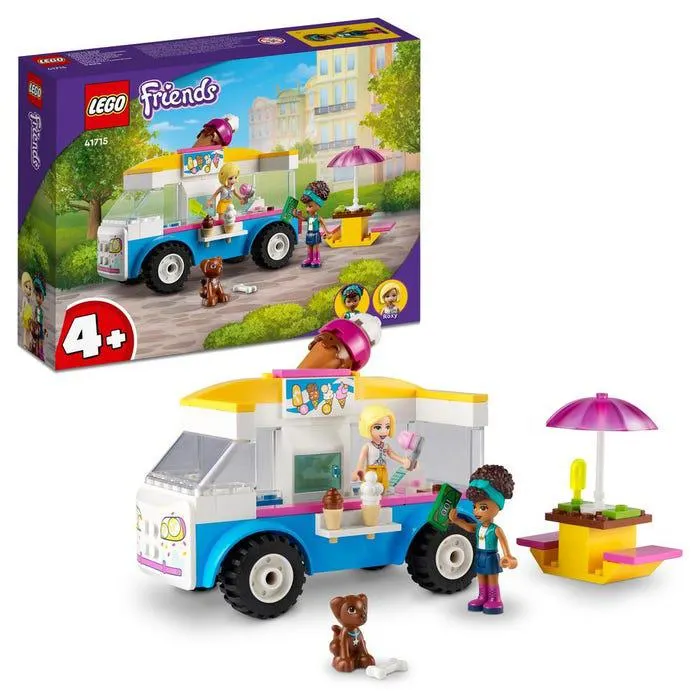 LEGO® 41715 Friends Ice-Cream Truck Toy 4+ Set with Andrea