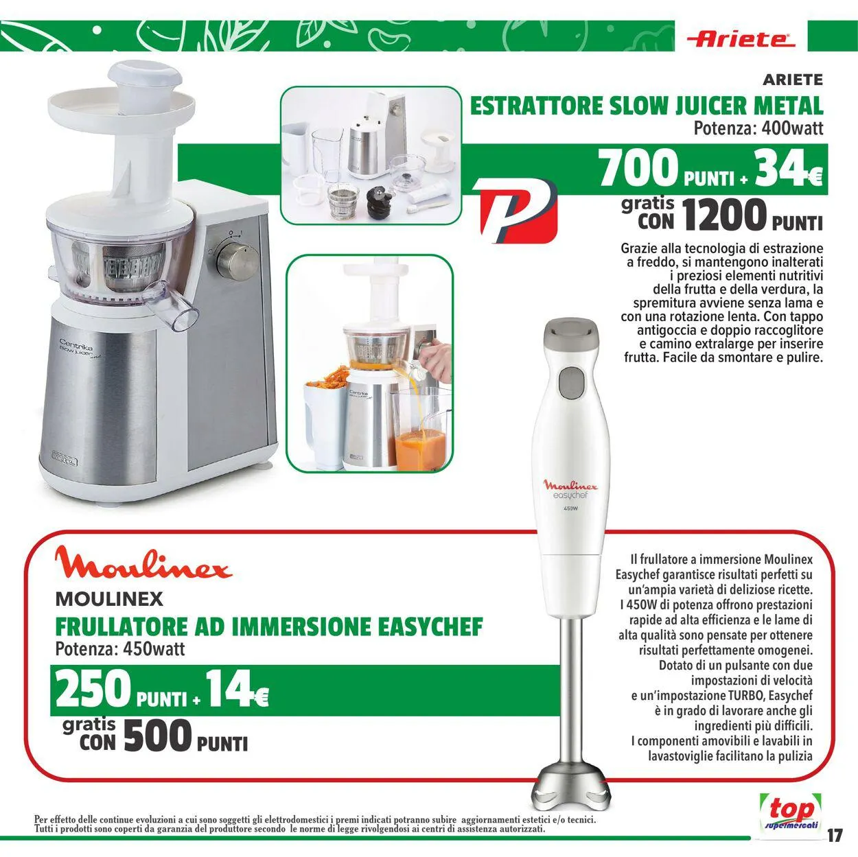 Top Supermercati da 4 maggio a 30 settembre di 2023 - Pagina del volantino 17