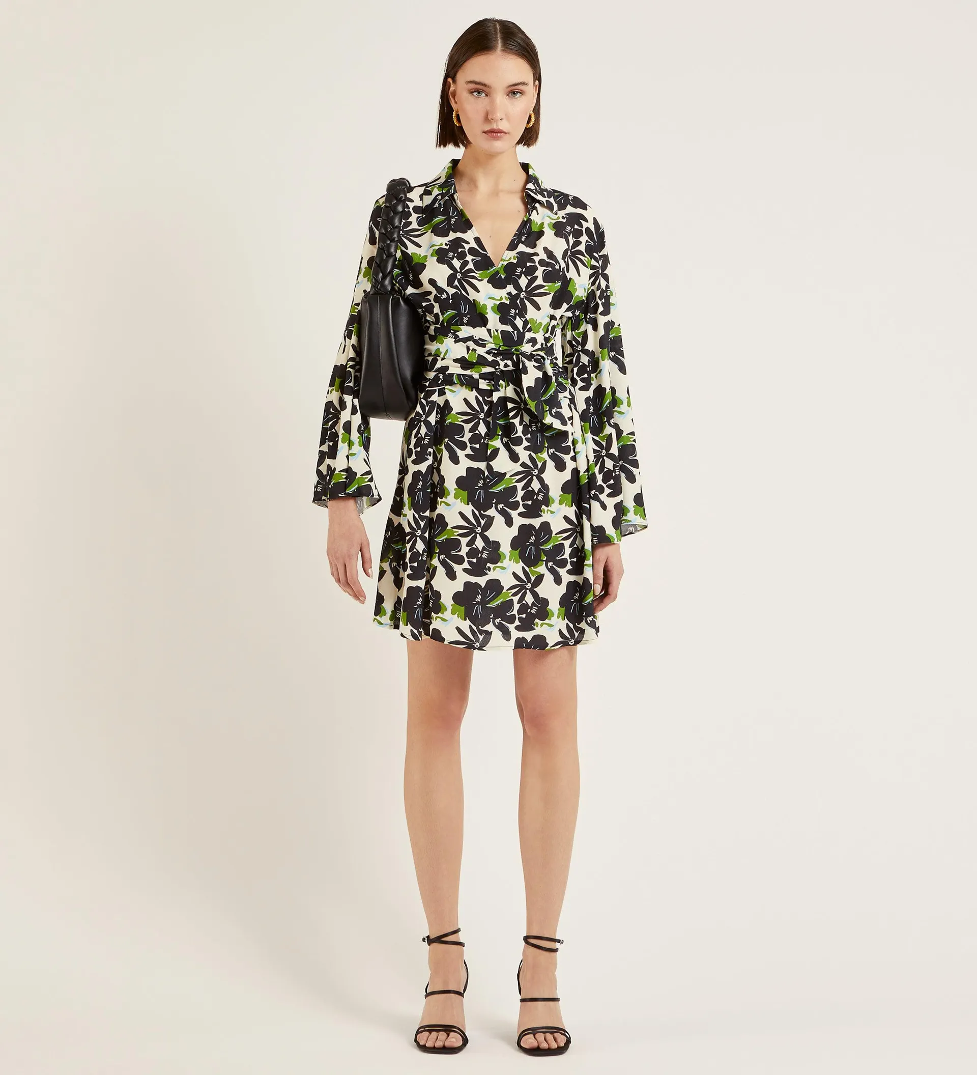 Vestido mini estampado