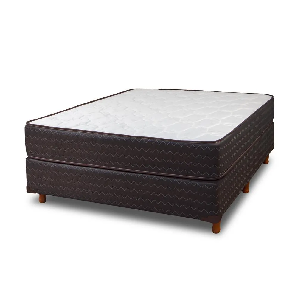 COLCHON Y SOMMIER EUCHARIS ALTA DENSIDAD 130×190