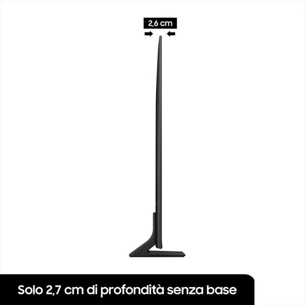 SAMSUNG - Smart TV QLED 4K 55” QE55Q70B-Titan Gray