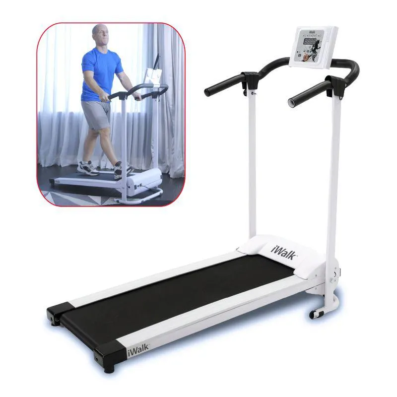 CAMINADORA ELÉCTRICA PLEGABLE IWALK BLANCA 110V