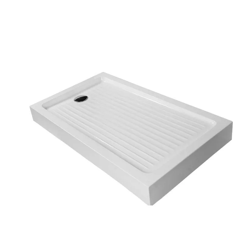 Receptáculo Zen con Desagüe Blanco 1000x700 mm